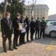 Unione Radiotaxi Verona ha fatto dono alla città di una targa.