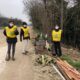 Prosegue la partnership tra Amia e le associazioni per la tutela dell’ambiente. Volontari Legambiente ripuliscono un tratto di Adige.