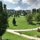 Al parco San Giacomo letture di poesie anche in dialetto veronese.