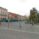 Piazza Bra: dissuasori sostituiti con paletti antisfondamento.