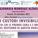 “I custodi invisibili”: convegno sul valore dell’assistenza famigliare ai malati di Alzheimer.