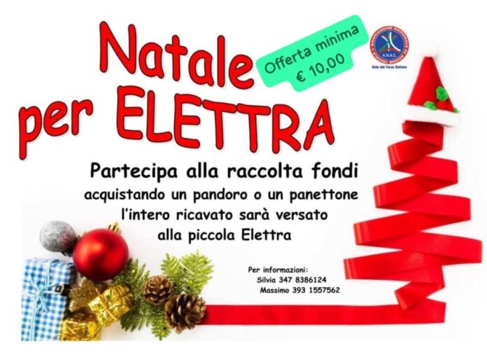 Locandina sostegno Elettra nat 2025