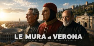 PRIMA: “LE MURA DI VERONA” CON JACOPO VENEZIANI, DOCUMENTARIO CON LA REGIA DI GAETANO MORBIOLI