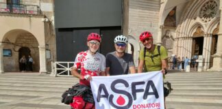 In bici da San Giovanni Lupatoto ad Assisi, il progetto di Asfa Verona
