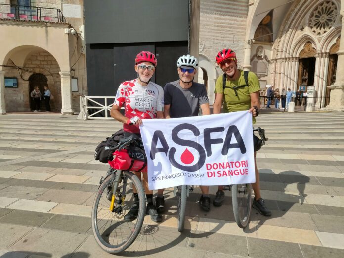Asfa_Da sinistra Toaiari Gubiani Bertacco ad Assisi